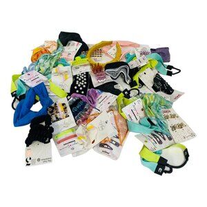 Scunci Headbands, Scrunchies, Snap Clips, Jaw Clips Assorted 30+ Piece Bundle